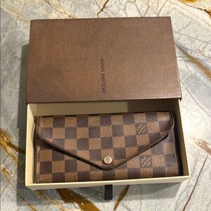 Authentic Louis Vuitton Ebene Wallet